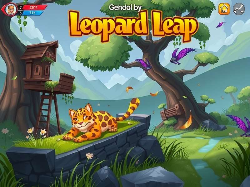 Leopard Leap Game Screenshot